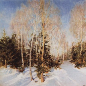Сочинение по картине И.Э. Грабаря «Зимний пейзаж»